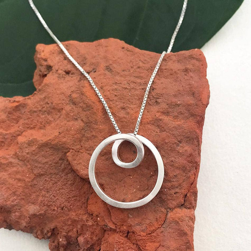 Circle In Circle Necklace