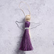 Purple Angel Ornament
