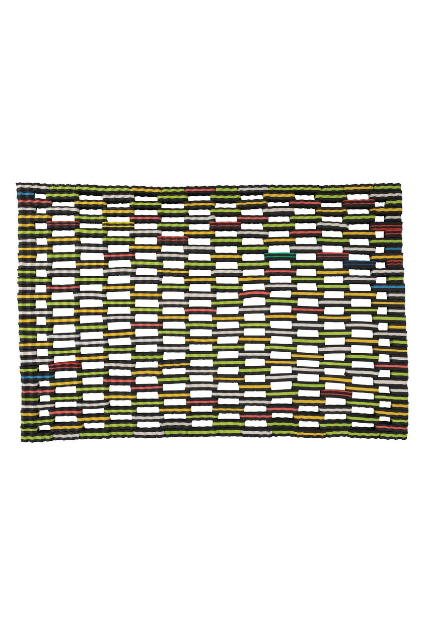 Upcycled Flip-Flop Mat