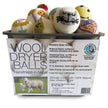 Eco Wool Dryer Balls: Mushroom Hearts