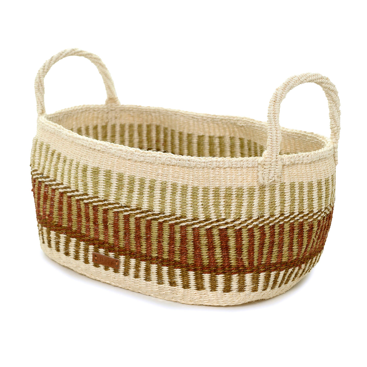 Large Oval Basket - Multi-color