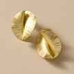 Kiran Crumpled Spiral Post Earrings