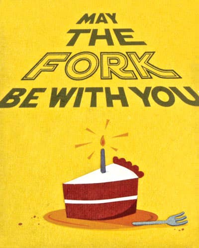 Fork Be With You Birthday