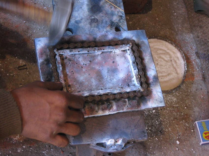 4x6 Bicycle Chain Picture Frame