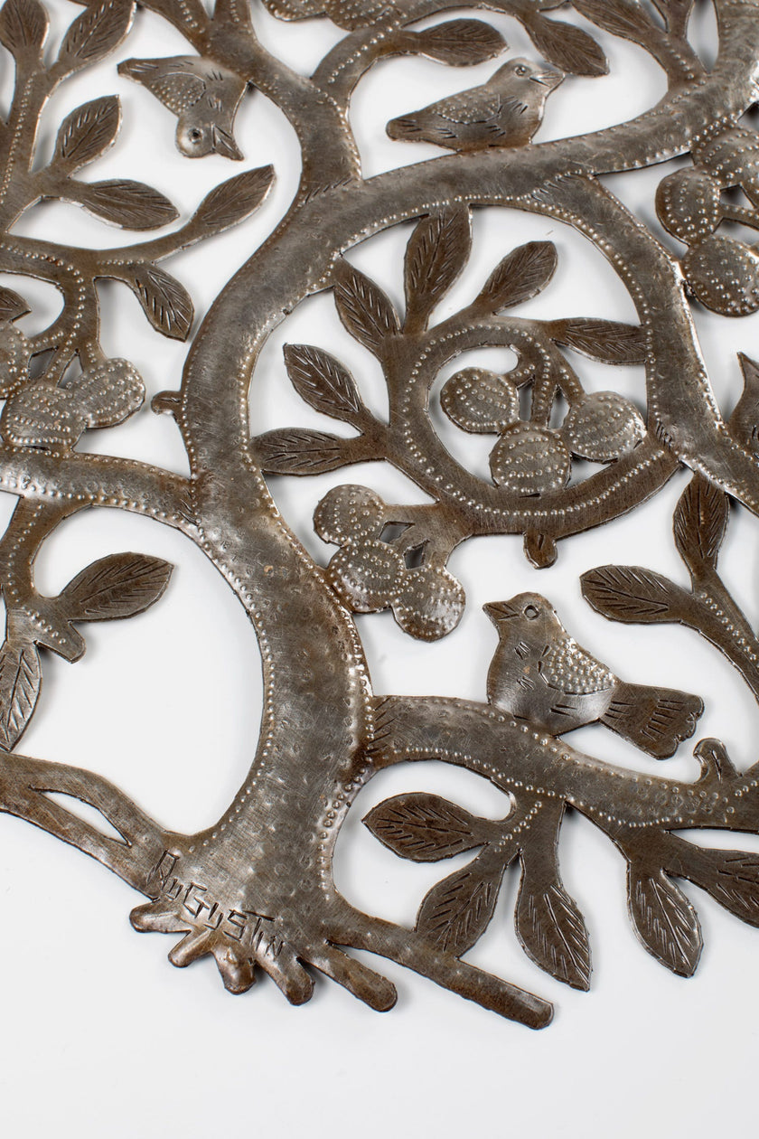 Orchard Tree Cut Metal Art