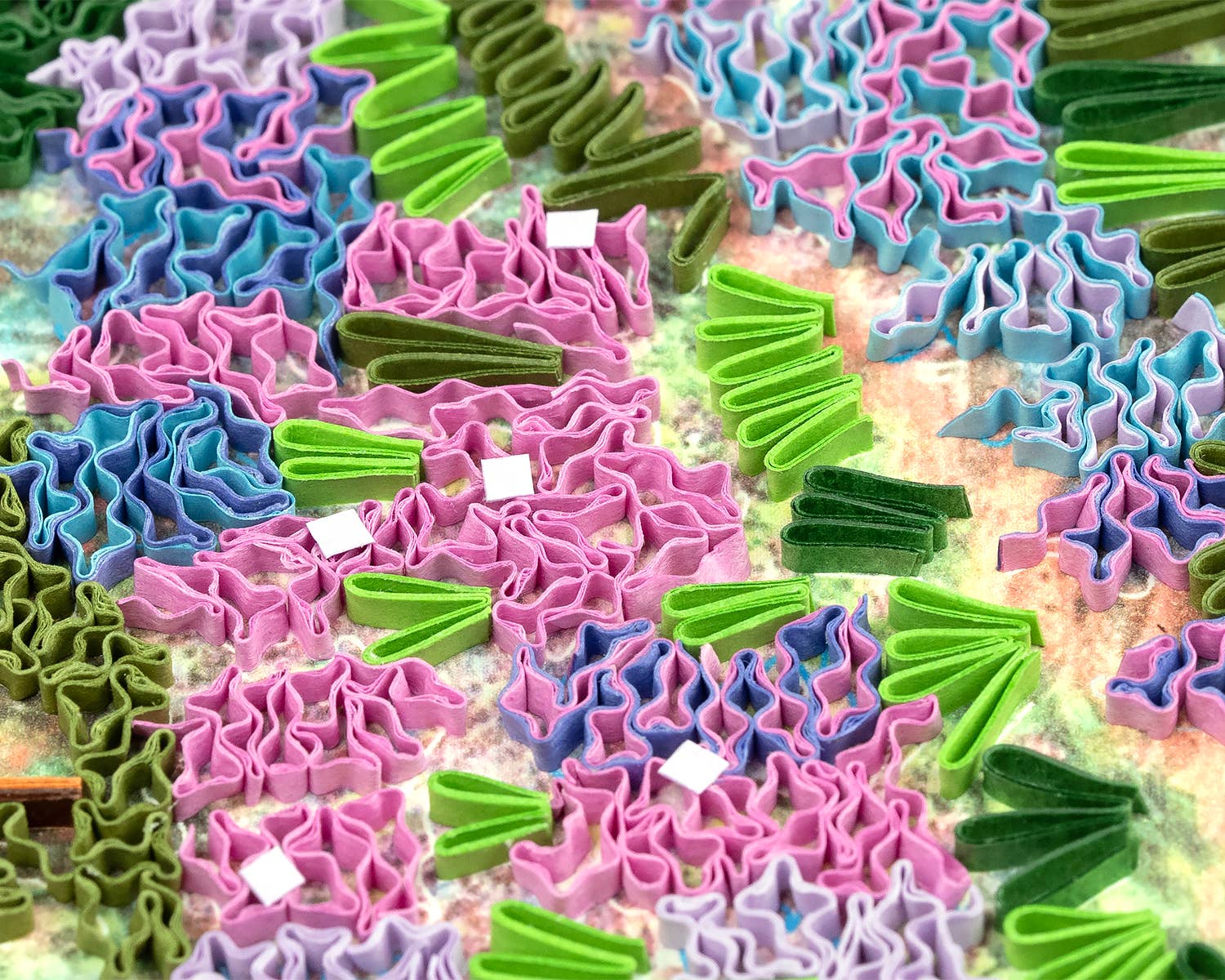 Artist Series - Quilled Artist's Garden, Monet Greeting Card