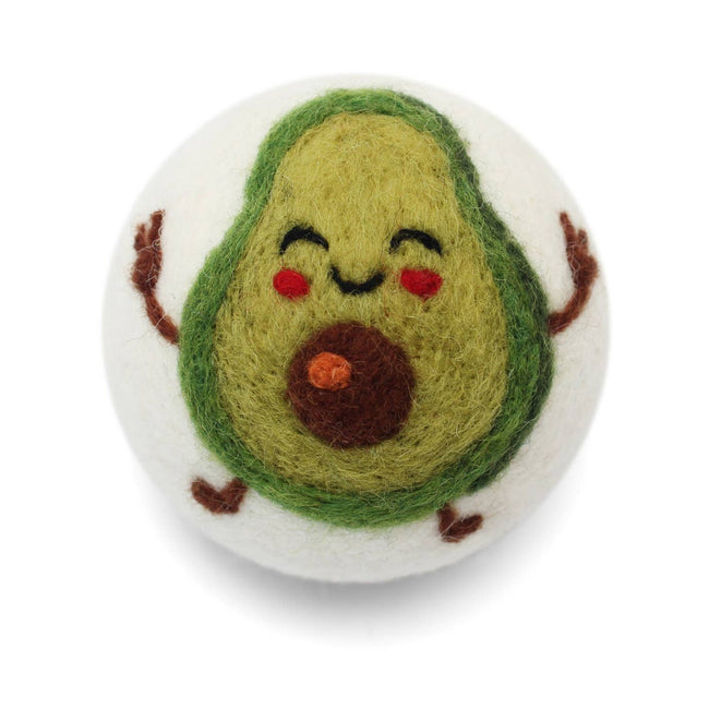 Eco Wool Dryer Balls : Avocado