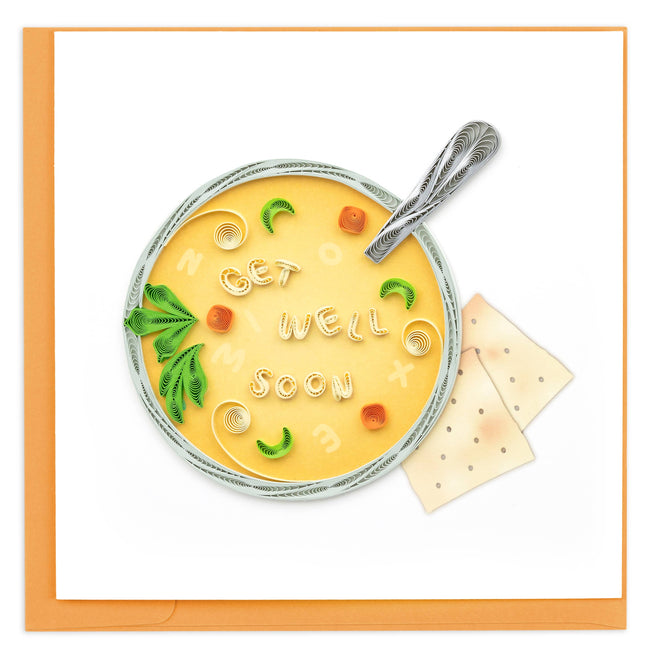 Get Well Soup Greeting Card