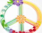 Peace Sign Greeting Card