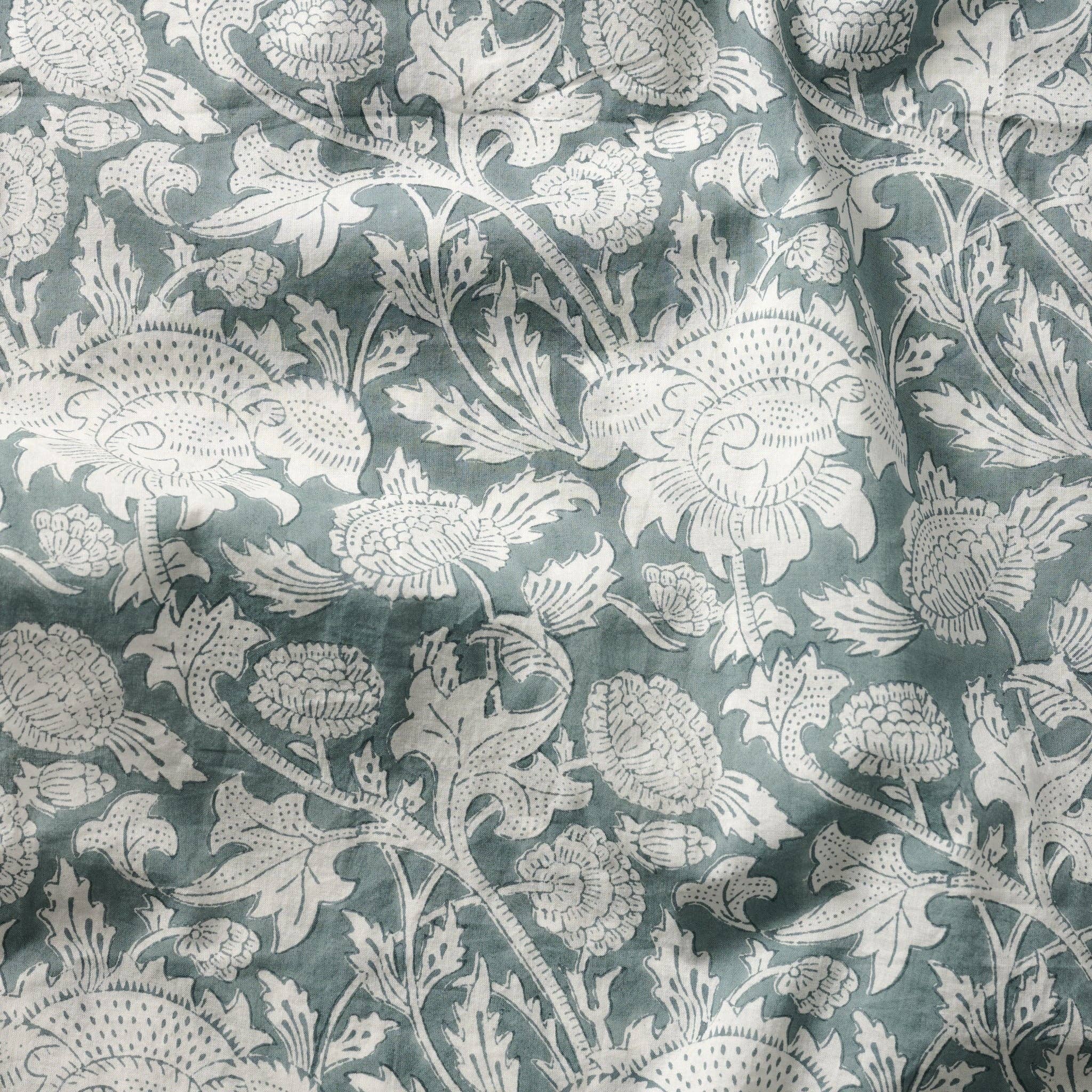 Avani Floral Block Print Robe