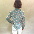 Pali Top- Bella Aqua in Lightweight Cotton