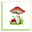 Wild Mushroom Greeting Card