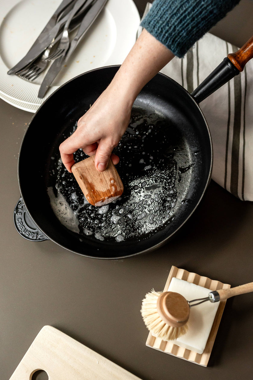 Wooden Pot Scraper