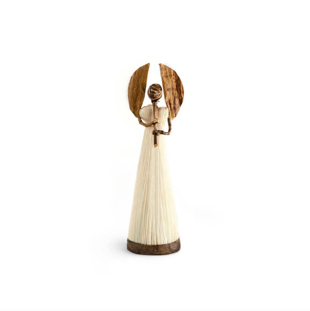 Table Top Sisal Angel: Medium