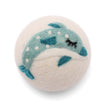Eco Wool Dryer Balls: Dolphin