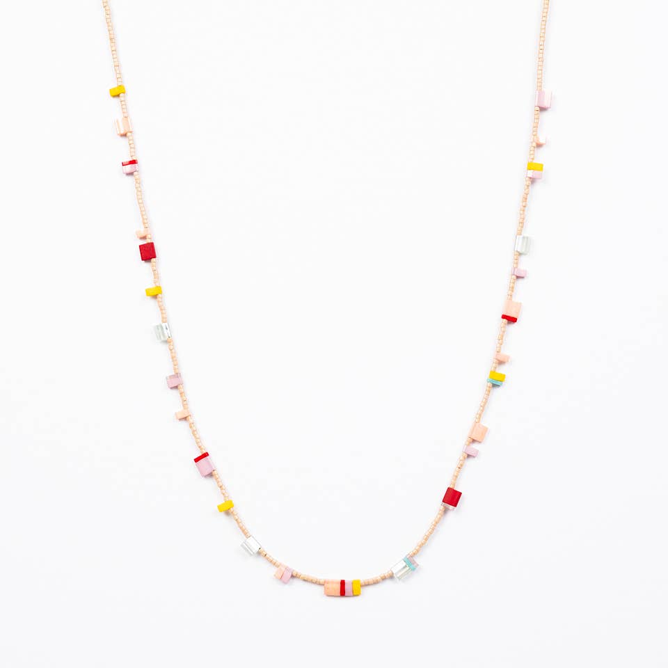 Tila Strand Necklace: Pop of Color
