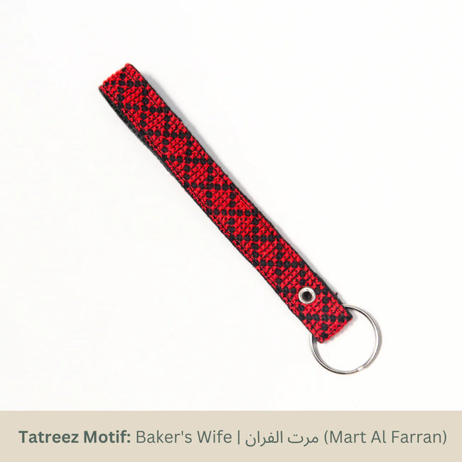 Lina Key Fob Red