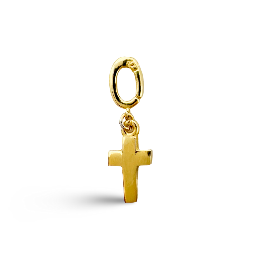 Cross Gold Charm
