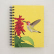 Large Notebook: Hummingbird Embossed