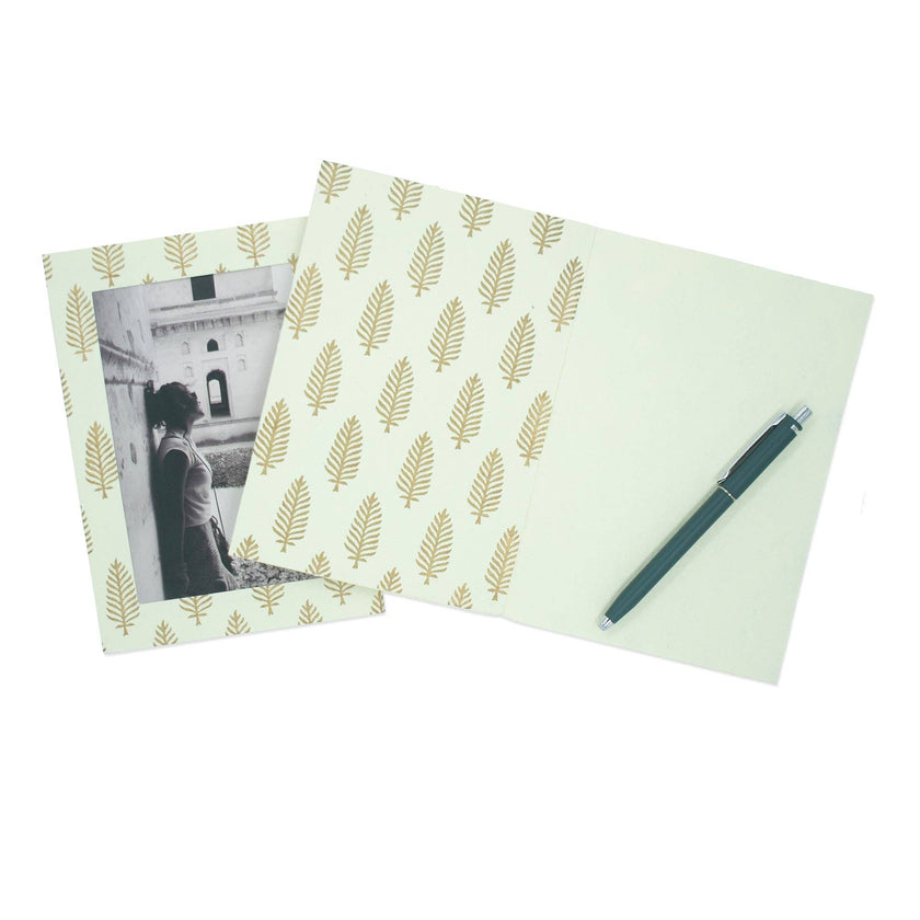 GOLDEN LEAF Photo Note Cards (Set of 6)