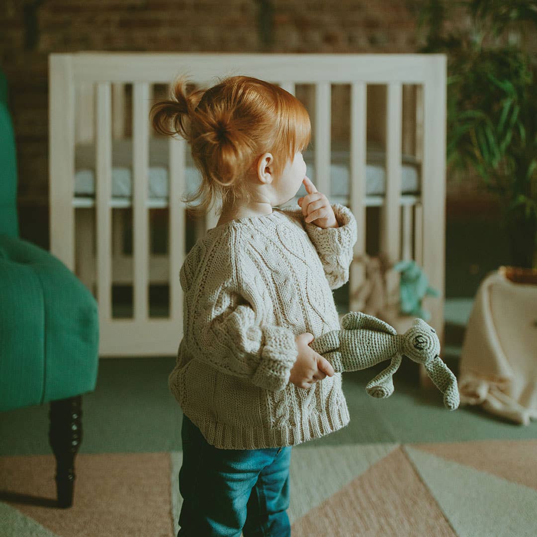 My First Bunny – Organic Baby Rattle: Natural