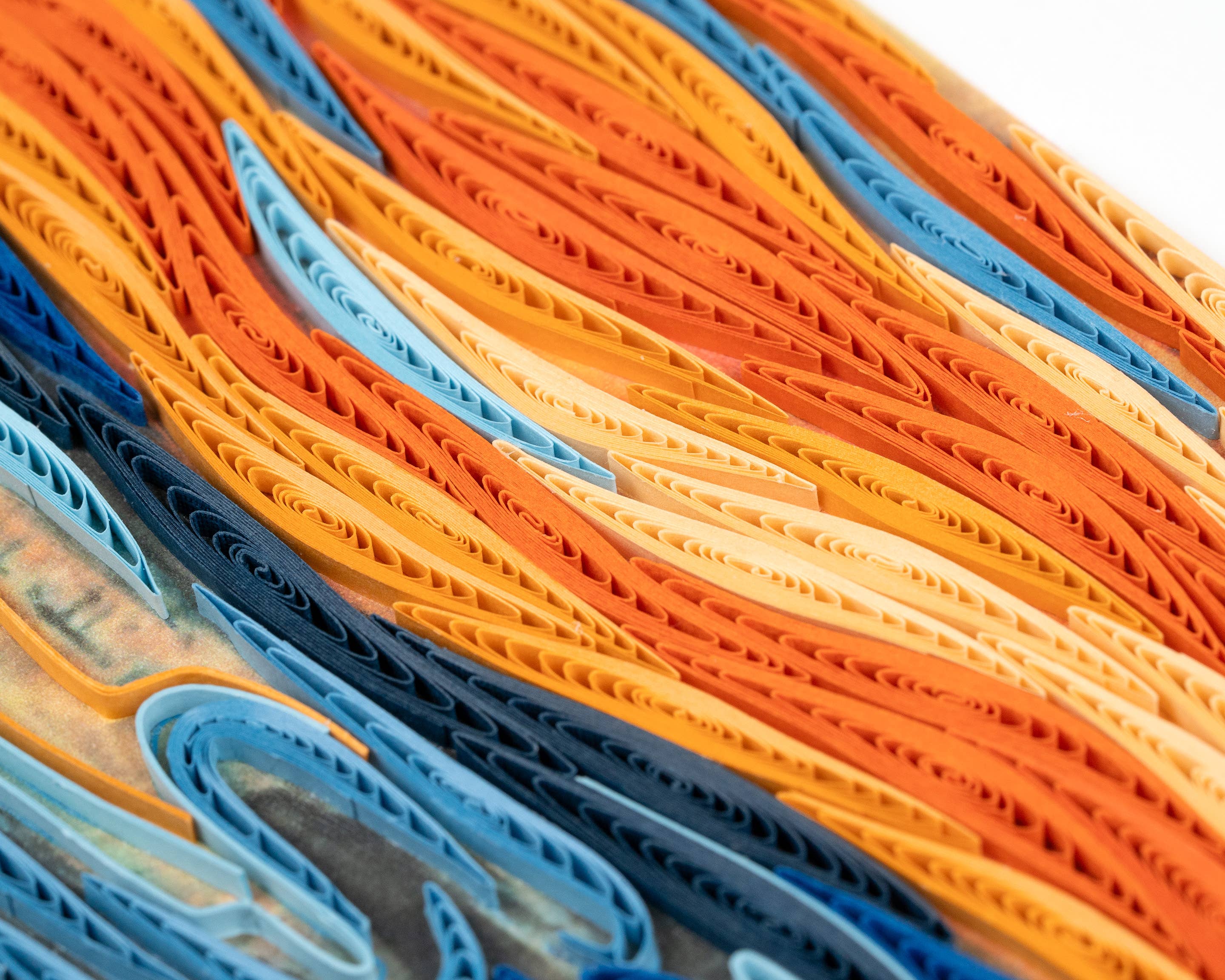 Artist Series - Quilled The Scream, Munch Greeting Card