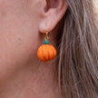 Kantha Pumpkin Earrings