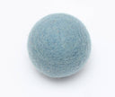 Solid Colors: Eco Wool Dryer Balls: Blue