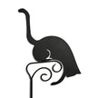 Priy Cat with Bell Garden Stake