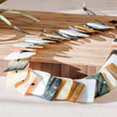Mother of Pearl Squares Necklace - Playa Multicolor