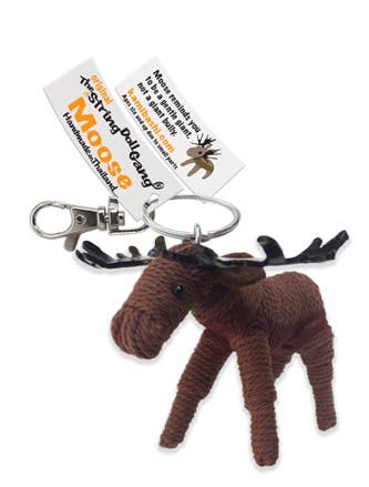 Moose String Doll Keychain