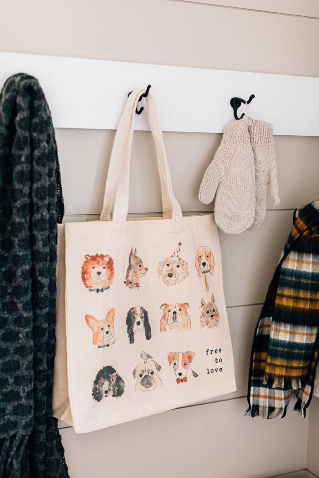 Free to Love Tote (Dogs)