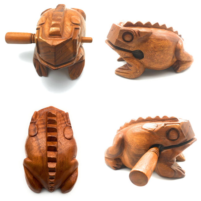 Wooden Croaking Frog Drum