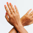 Minimalist Open Circle Band Ring