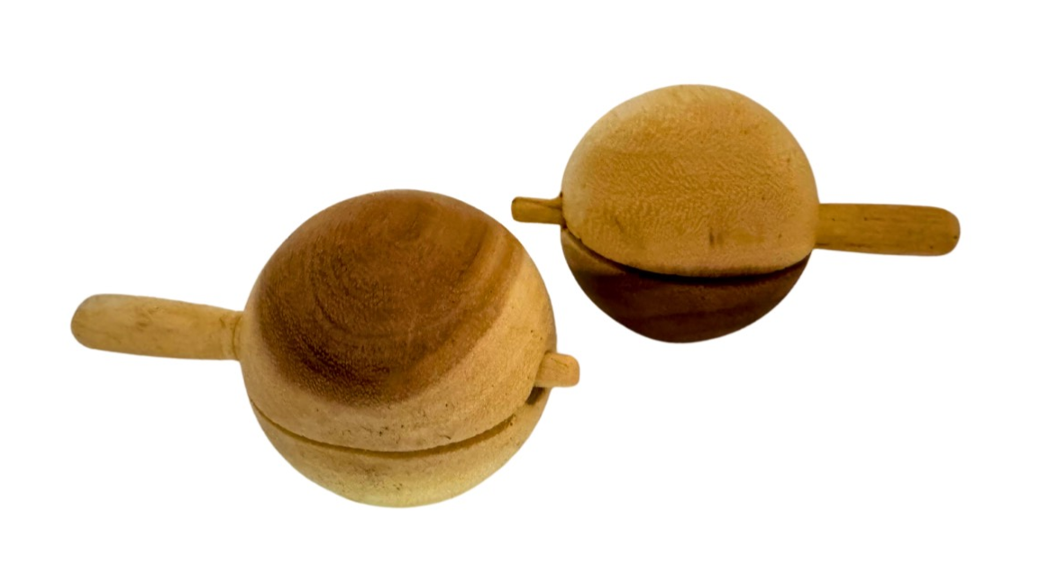 Natural Wooden Zen Ball -  3 inch