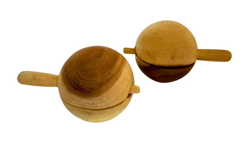 Natural Wooden Zen Ball -  3 inch
