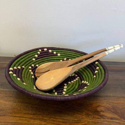 Bukedo and Raffia Fruit Bowls: 12