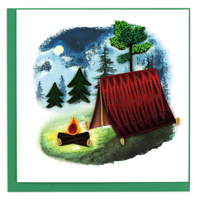 Camping Scene Everyday Greeting Card