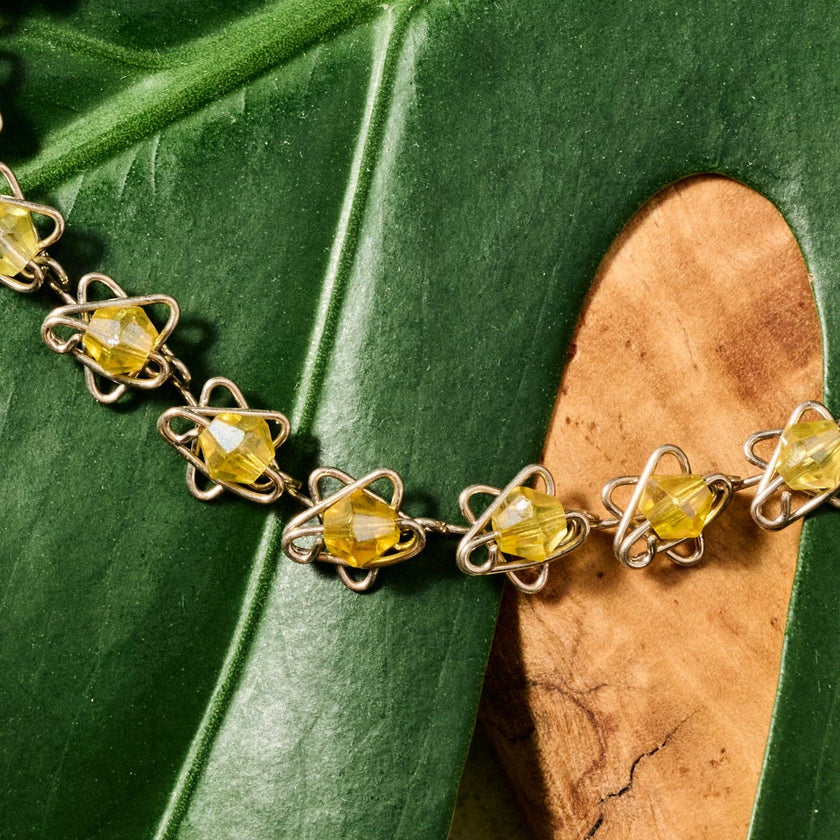 Amarilla Star Bead Bracelet