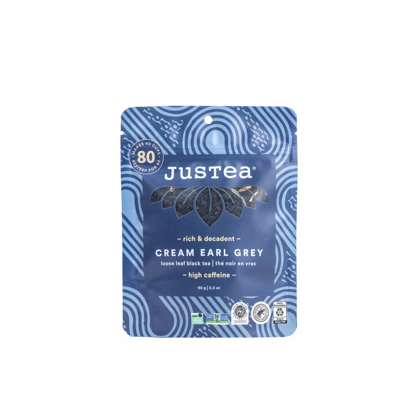 Cream Earl Grey Stand-up Pouch