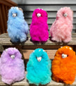 Llamacorn Alpaca Fur Toy: Yellow