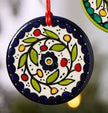 West Bank Floral Ornaments
