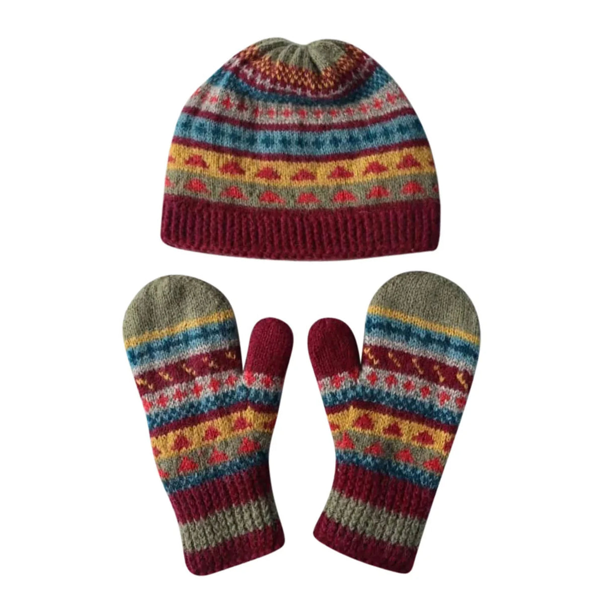 Mountain Dia Mittens