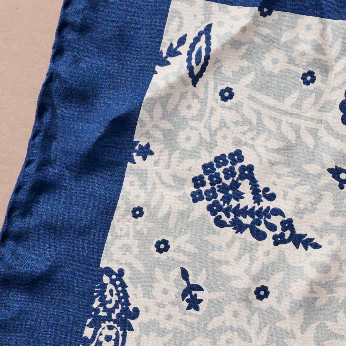 Milan Paisley Silk Scarf