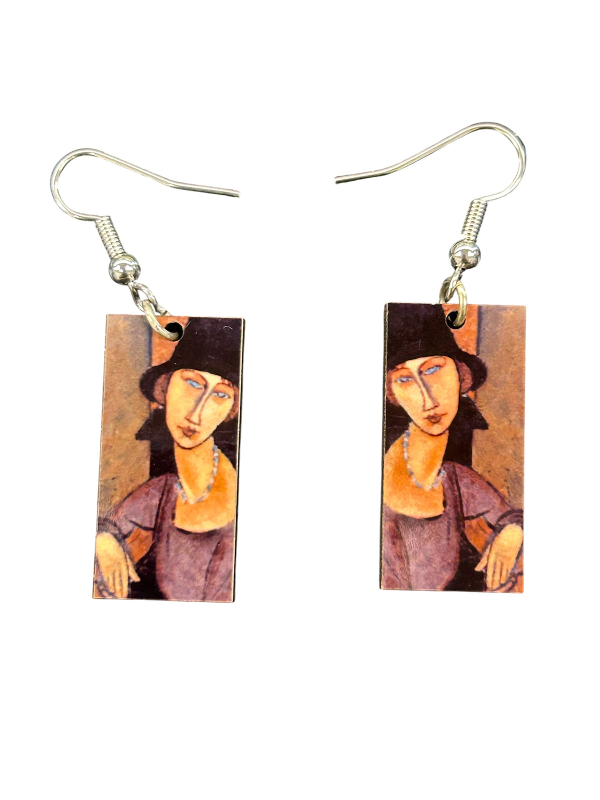 Famous Art Paintings Dangle Earrings - Assorted