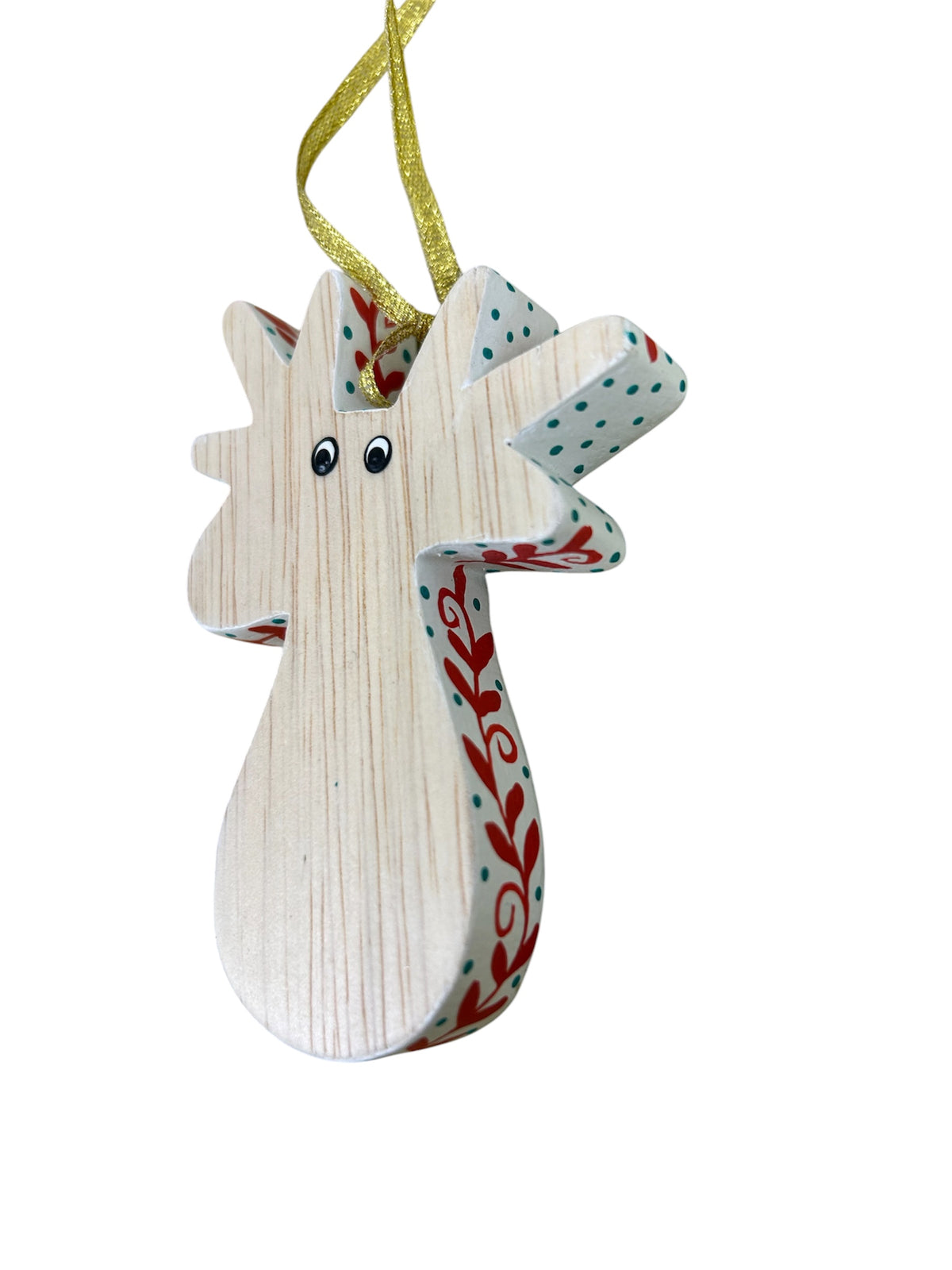 On Dasher Reindeer Ornament