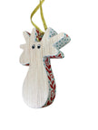 On Dasher Reindeer Ornament