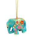 Kashmiri Elephant Christmas Ornament
