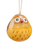 Owl Gourd Christmas Ornaments