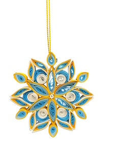 Quilled Snowflake Christmas Ornament
